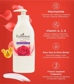 Enchanteur Satin Smooth Perfumed Lotion - ENTICING