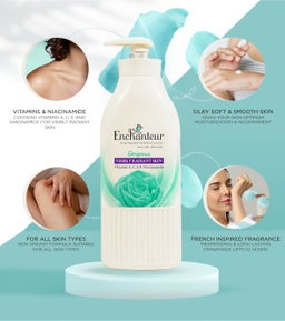 Enchanteur Satin Smooth- GORGEOUS Lotion 