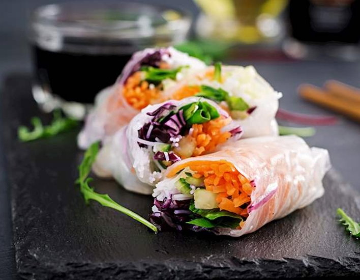 Spring rolls (8 pièces) _0