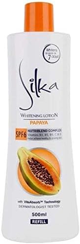 SILKA LOTION PAPAYA SPF 6 500ML