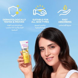 GLOW & LOVELY UV Duo Face Cream, SPF 30, with 3% Vitamin C and Niacinamide, Reduces Dullness in 7 Days, UVA and UVB Protection 100g