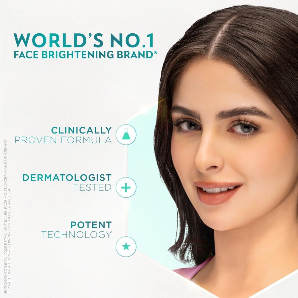 Glow & Lovely Formerly Fair & Lovely Face Cream With Vita Glow Anti Marks For Glowing Skin 100G, White_4