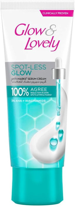 Glow & Lovely Formerly Fair & Lovely Face Cream With Vita Glow Anti Marks For Glowing Skin 100G, White