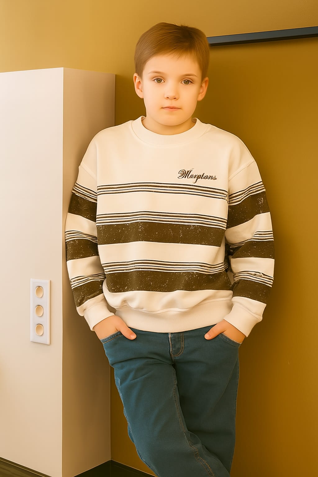 Full Sleeves Sweatshirt With Fleece_0