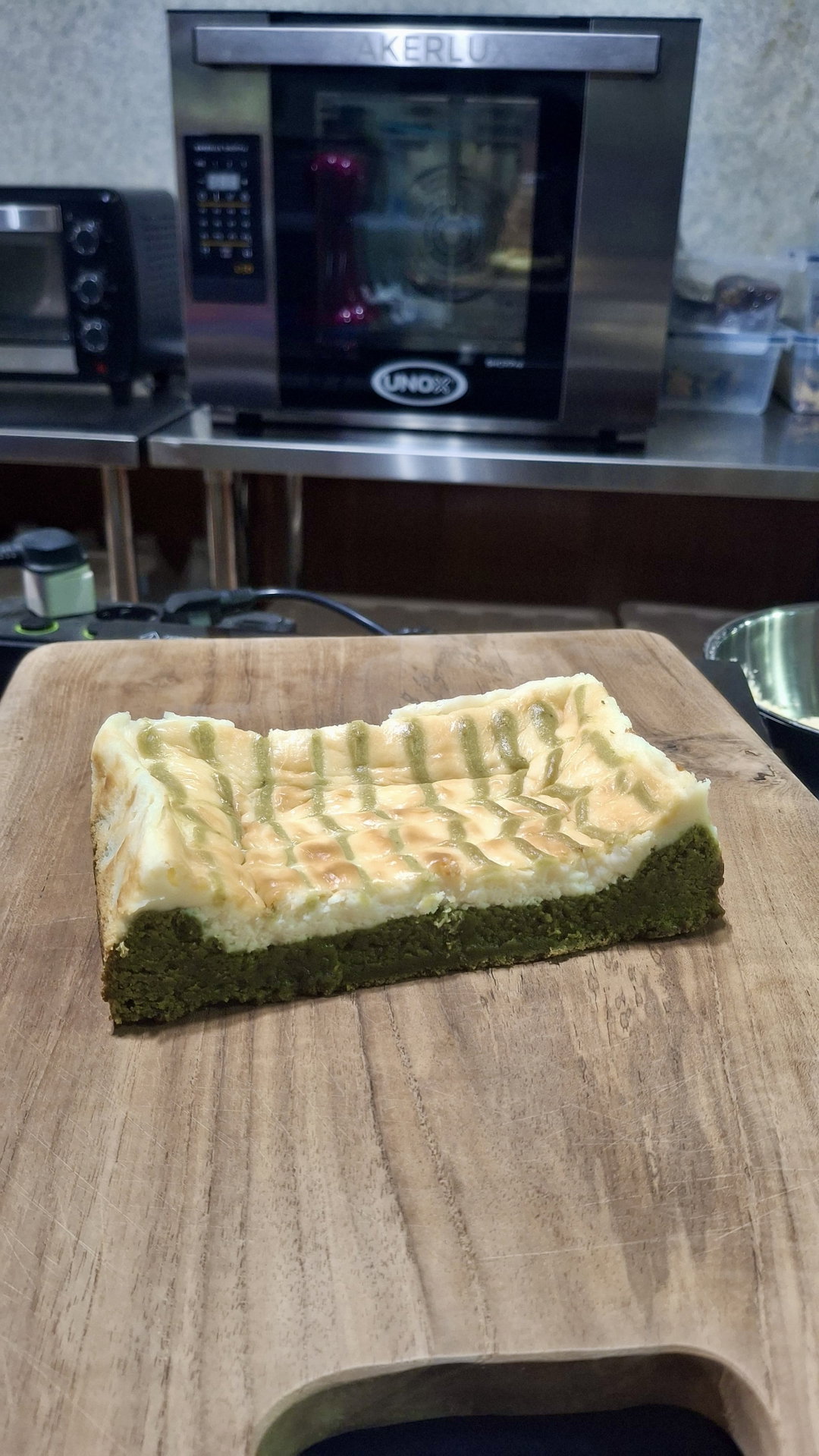 Matcha Cheesecake Brownies