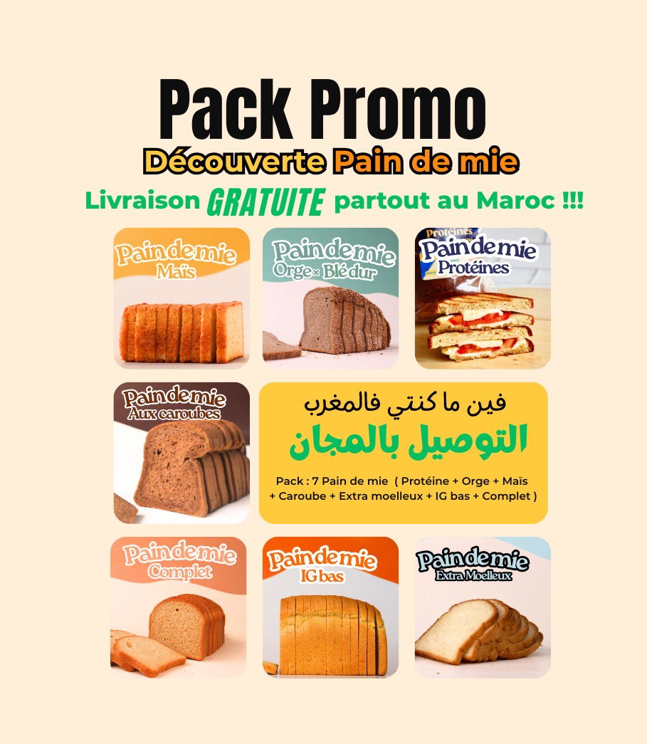 Nouveau pack pain de mie découverte 🚀