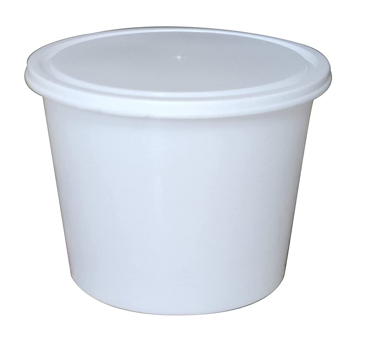 600ml tall Round Container Milky. ( 1000 pcs )  _0