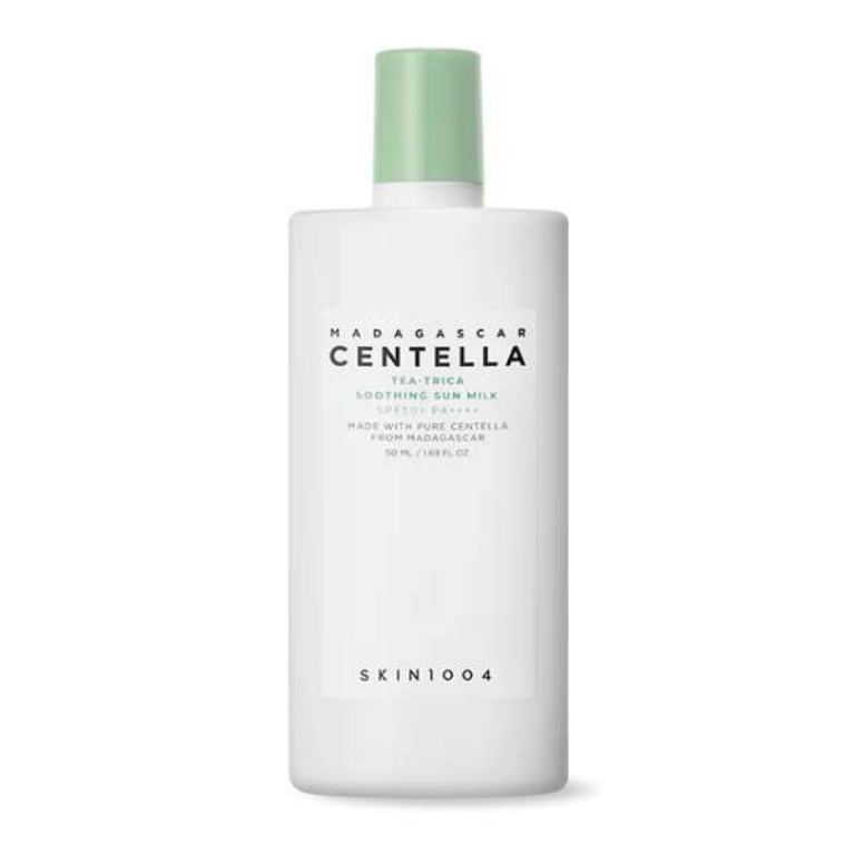 SKIN1004 Madagascar Centella Tea-Trica Soothing Sun Milk SPF50+ PA++++ (50 ml) 🟢☀️
