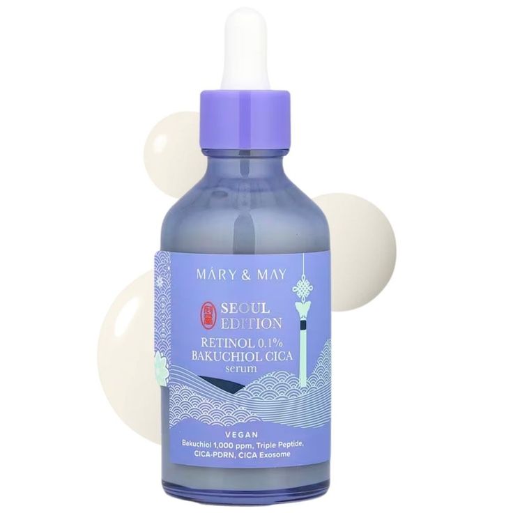 Mary&May - Retinol 0.1% Bakuchiol Cica Serum Seoul Edition 80ml