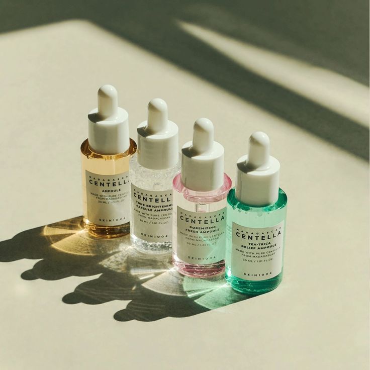 Skin1004 Madagascar Centella Ampoule Kit 30 ml c/u 4 unidades