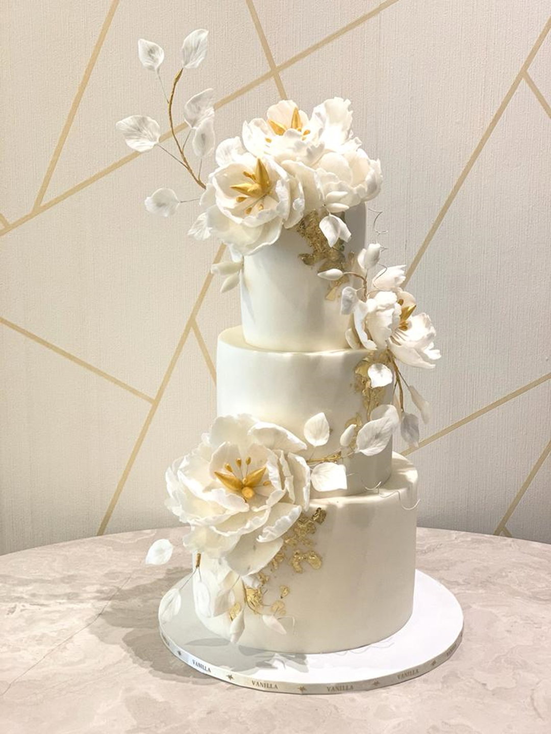3 Tiers wedding cake