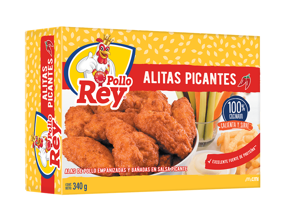 Cja de Alitas Picantes
