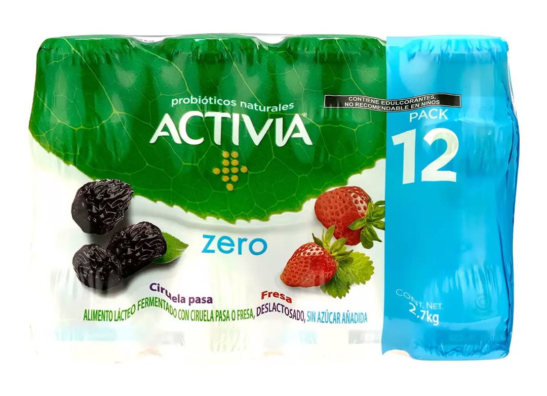 Activia Alimento lácteo fermentado, surtido 12 x 225 g