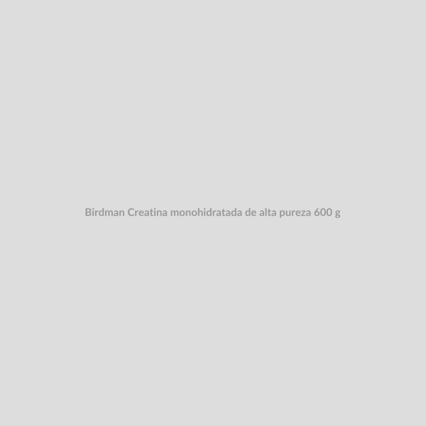 Birdman Creatina monohidratada de alta pureza 600 g