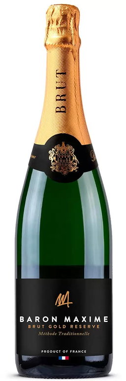 Baron maxime Gold rsve vino blanco espumoso 750 ml