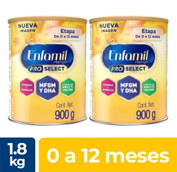 Enfamil Premium proselect fórmula para lactantes, 0-12 Meses 2 x 900 g