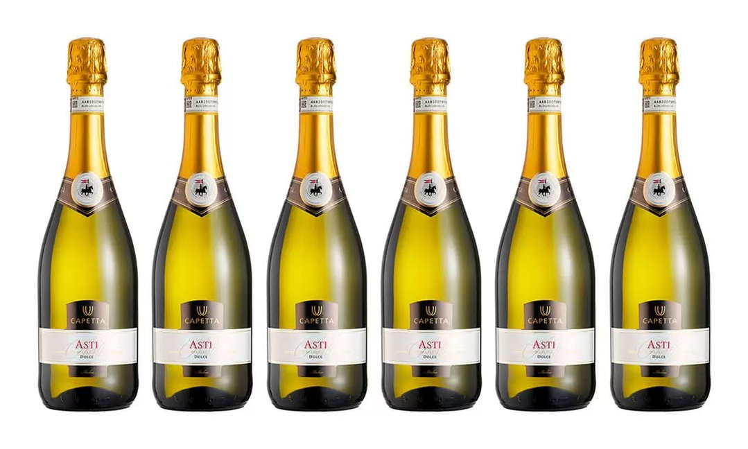 Capetta Vino blanco espumoso asti 6 x 750 ml
