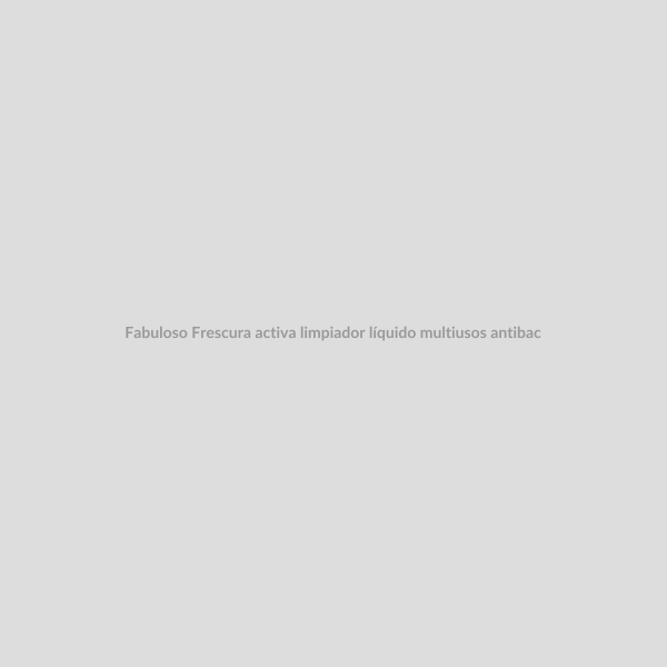 Fabuloso Frescura activa limpiador líquido multiusos antibacterial, lavanda 10 L