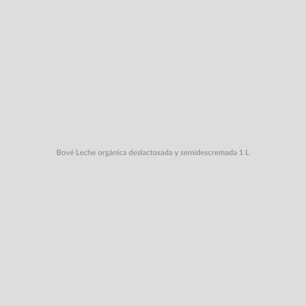 Bové Leche orgánica deslactosada y semidescremada 1 L_0