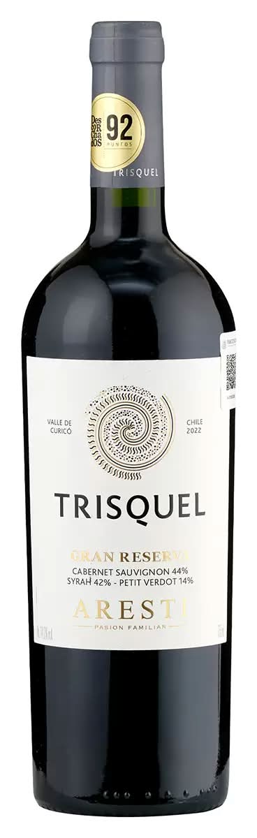 Aresti Trisquel vino tinto 750 ml_0