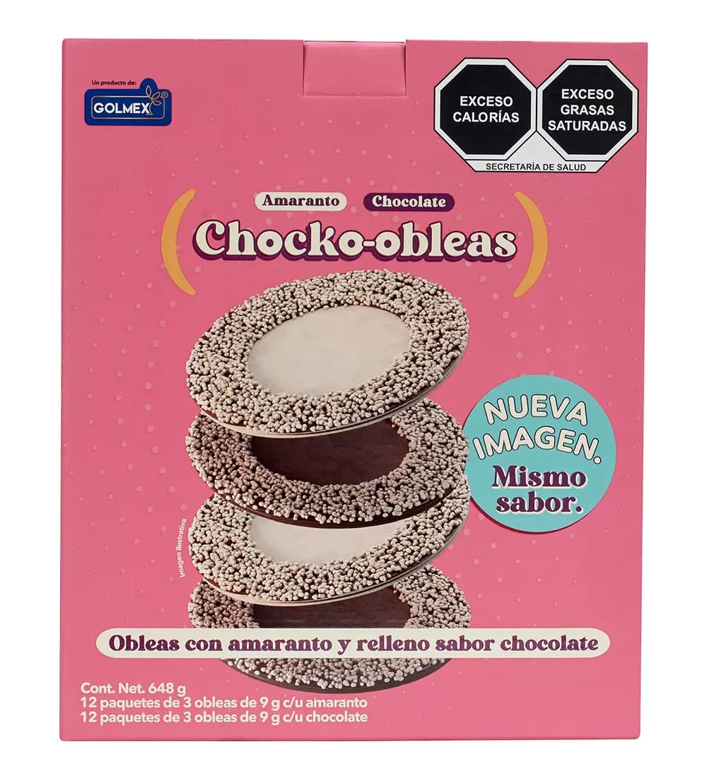 Chocko-obleas Obleas con relleno, chocolate, Mini 24 x 3 un_0