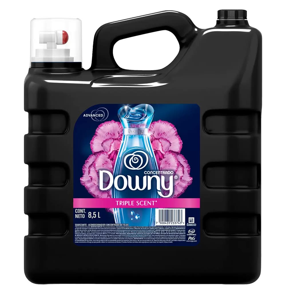 Downy Concentrado suavizante acondicionador de telas, triple aroma 8,5 L_0