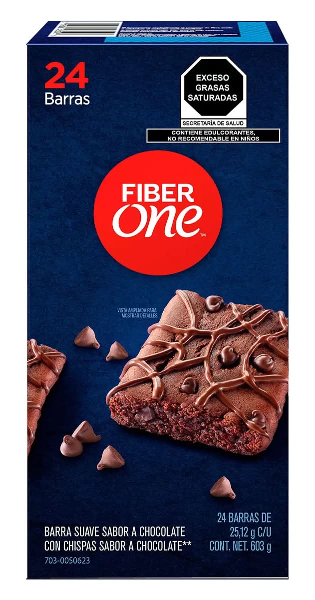 Fiber One Brownie de chocolate 24 un_0