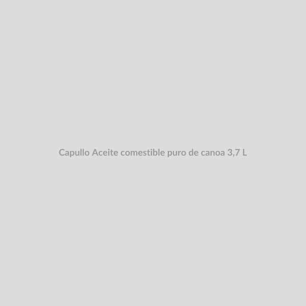 Capullo Aceite comestible puro de canoa 3,7 L_0