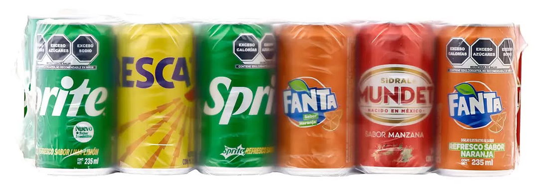 Coca-Cola Mini refrescos, surtido 24 x 235 ml