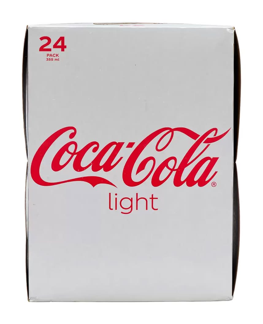 Coca-Cola Refresco de cola light 24 x 355 ml