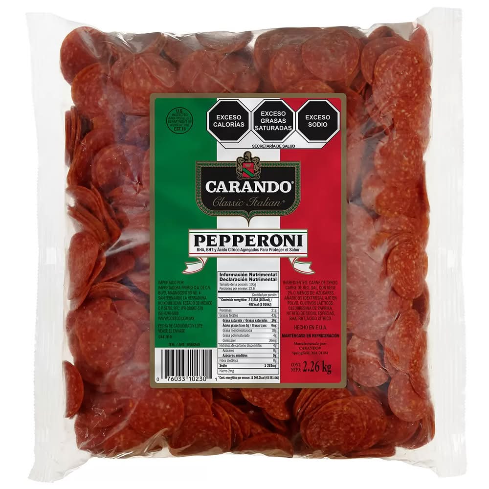 Carando Pepperoni 2,26 kg_0