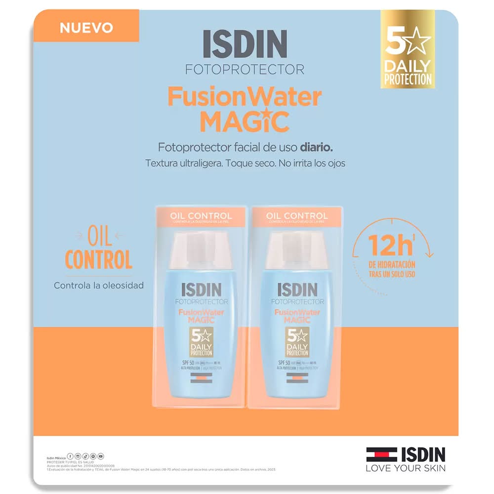 ISDIN Fotoprotector spf 50+ fusion water 2 un_0