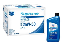 Chevron Supreme aceite alto kilometraje 25w-60 11,35 kg