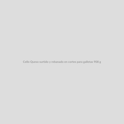 Cello Queso surtido y rebanado en cortes para galletas 908 g