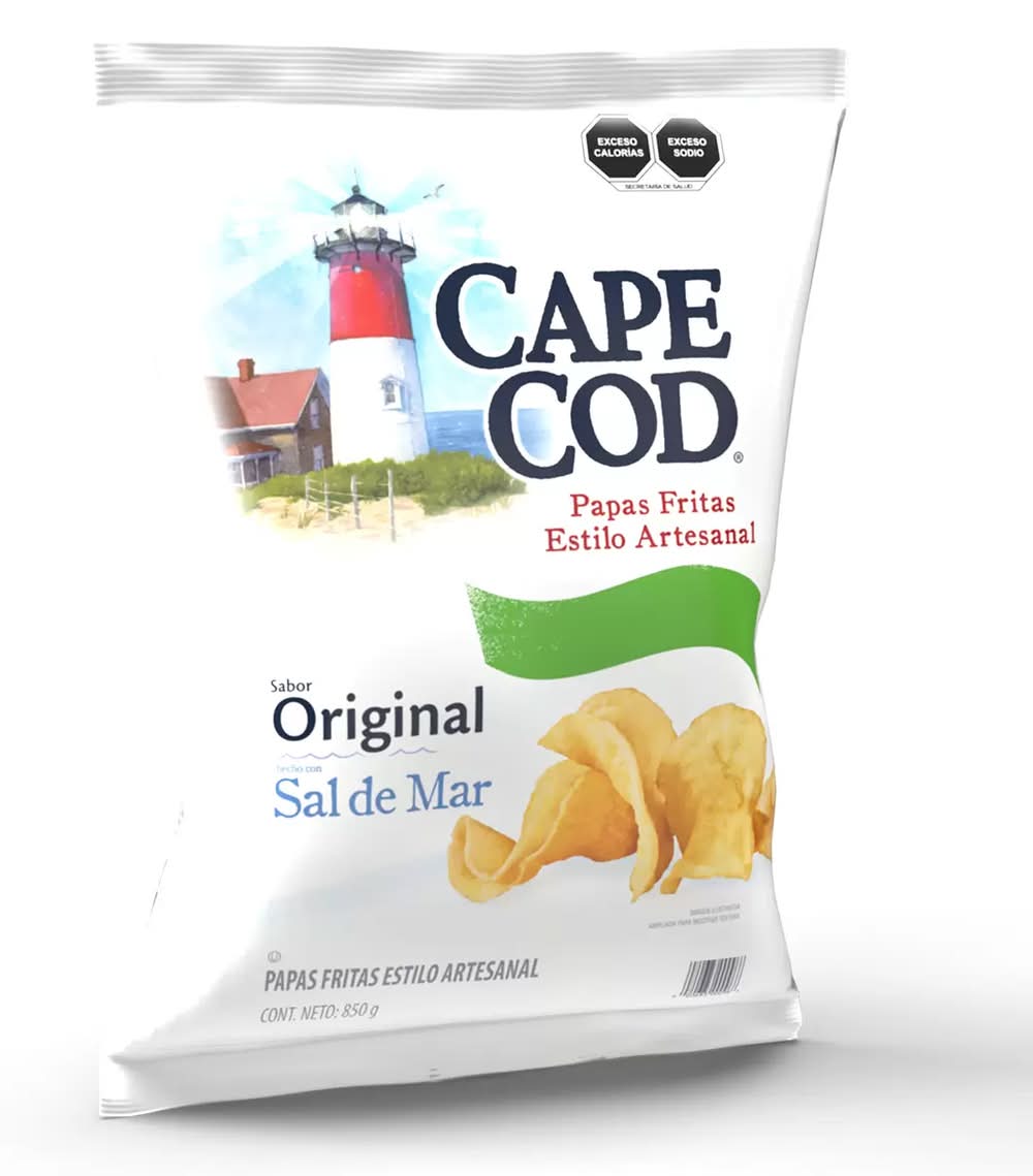 Cape Cod Papas fritas estilo artesanal, original 850,5 g