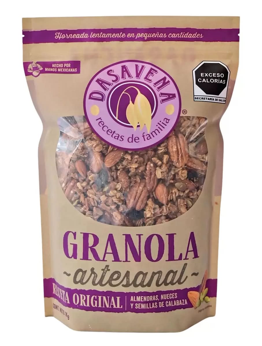 Dasavena Granola gourmet receta original 1 kg_0
