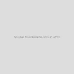 Jumex Jugo de naranja sin pulpa, naranja 24 x 200 ml