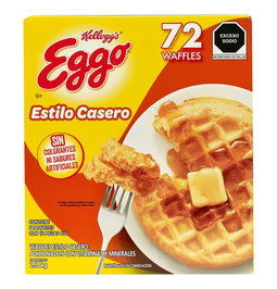 Eggo Homestyle waffles congelados 72 un