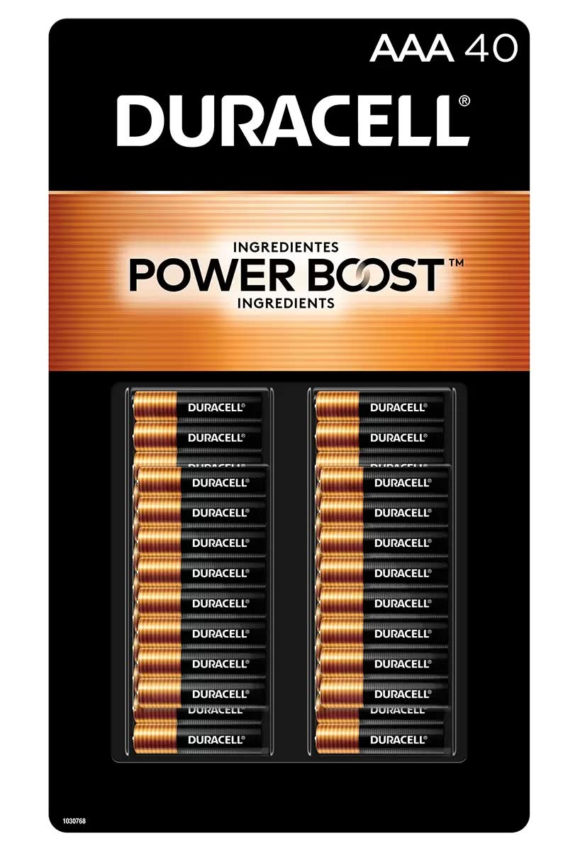 Duracell Pilas alcalinas aaa 40 un