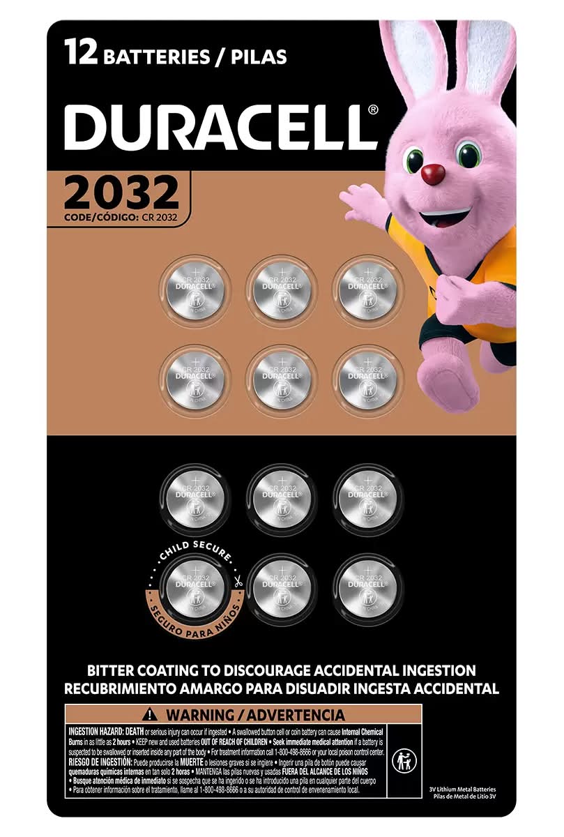 Duracell Pilas 2032 12 un