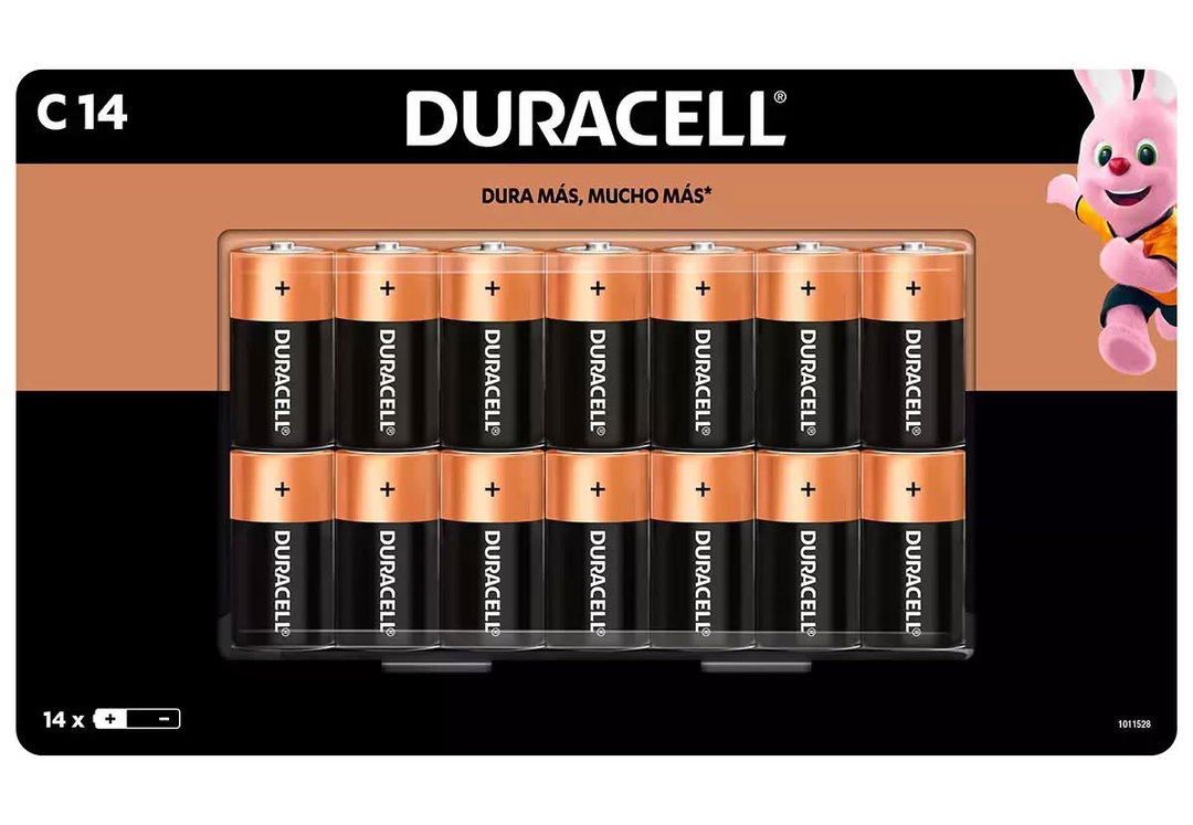 Duracell Pilas c 14 un