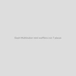 Dash Multimaker mini wafflera con 7 placas