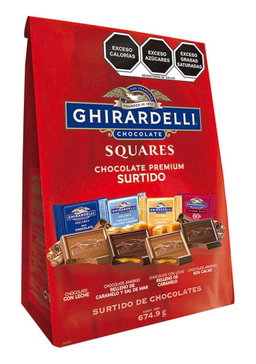 Ghirardelli Surtido de chocolate rellenos 15,34 g