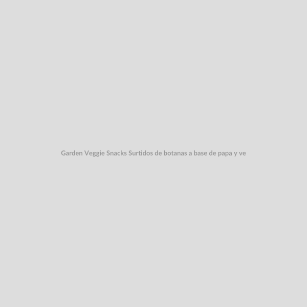 Garden Veggie Snacks Surtidos de botanas a base de papa y vegetales 30 x 28 g_0
