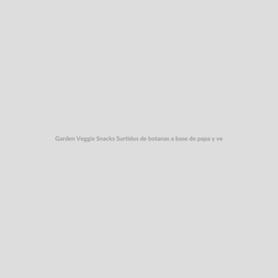 Garden Veggie Snacks Surtidos de botanas a base de papa y vegetales 30 x 28 g