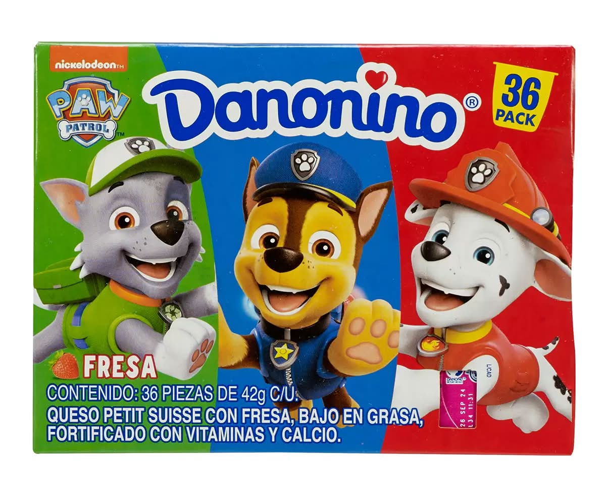 Danonino Pack de yogurt de bluey, fresa 36 x 42 g_0