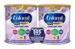 Enfamil Premium pro select fórmulas confort pro para bebé 2 x 1100 g
