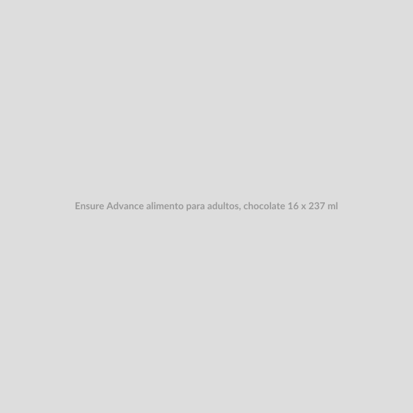 Ensure Advance alimento para adultos, chocolate 16 x 237 ml_0