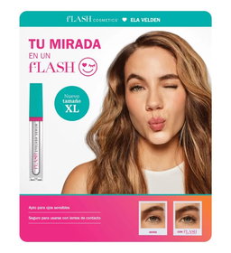 FLASH Cosmetics Sérum para pestañas, XL 2,5 ml