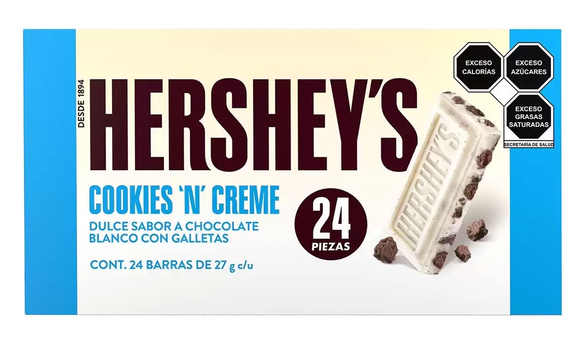 Hershey's Chocolate cookies'n creme 24 un_0